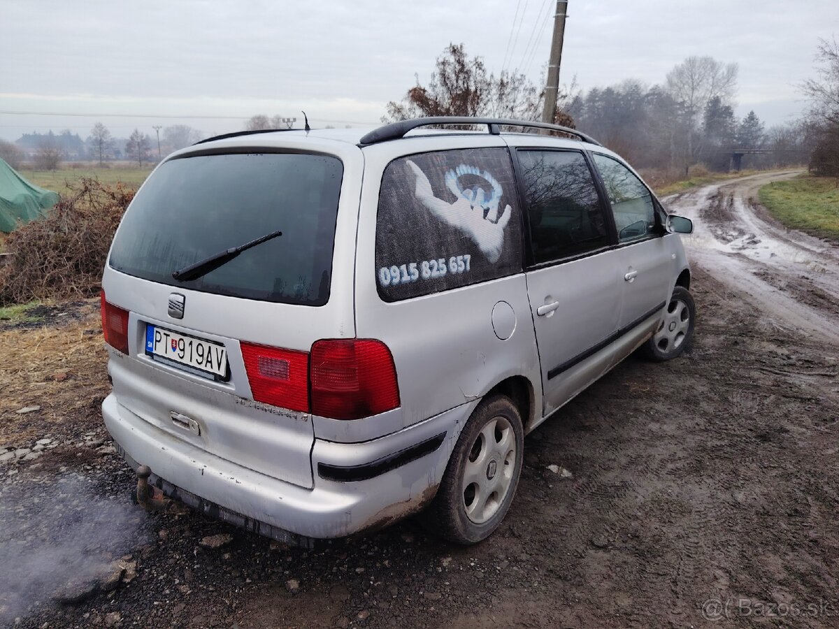 Seat Alhambra 1.9tdi 4x4 7miestne - 2