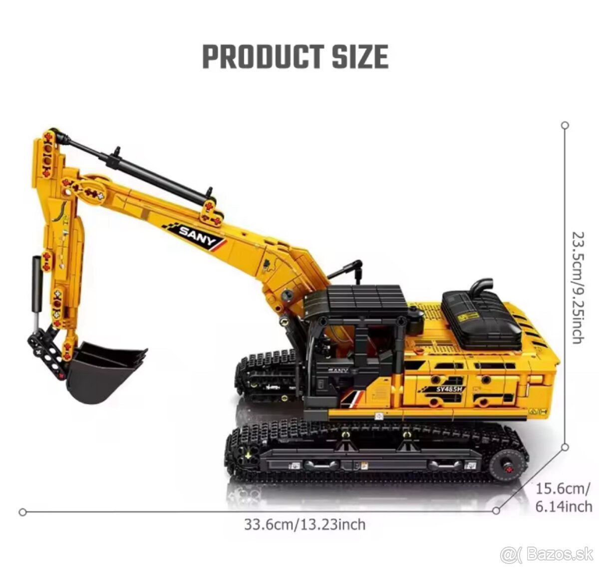 Bager SANY, kompatibilné s LEGO Technic - 2