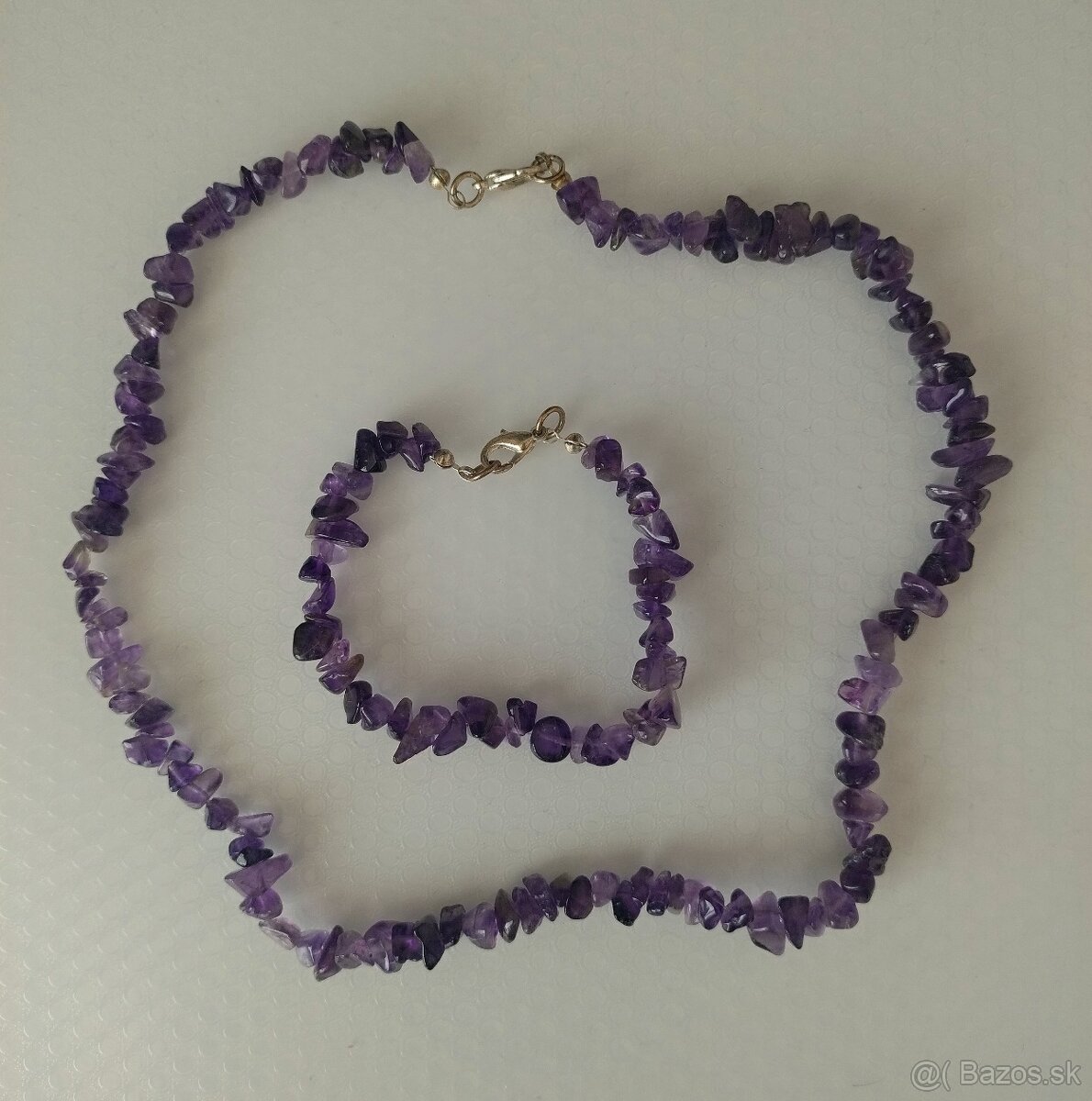 Náhrdelník a náramok Ametyst - 2
