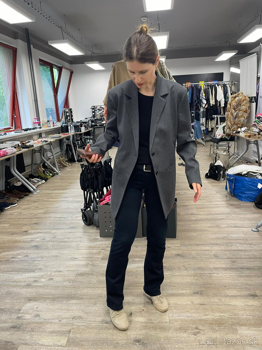 sivé sako xs - s - 2