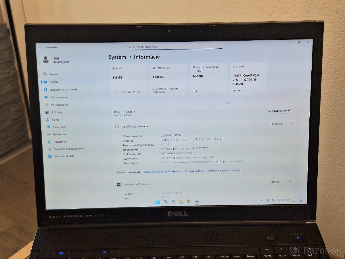 Dell Precision M6500 - 2