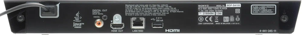 Sony BDP S 4100 - 2