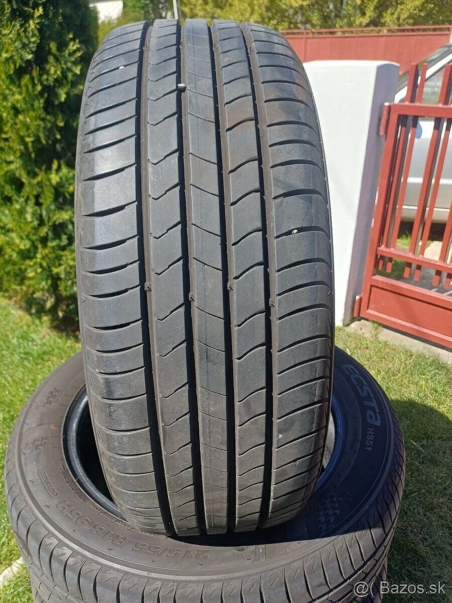 215/55 r18 letné pneumatiky ,Kumho - 2