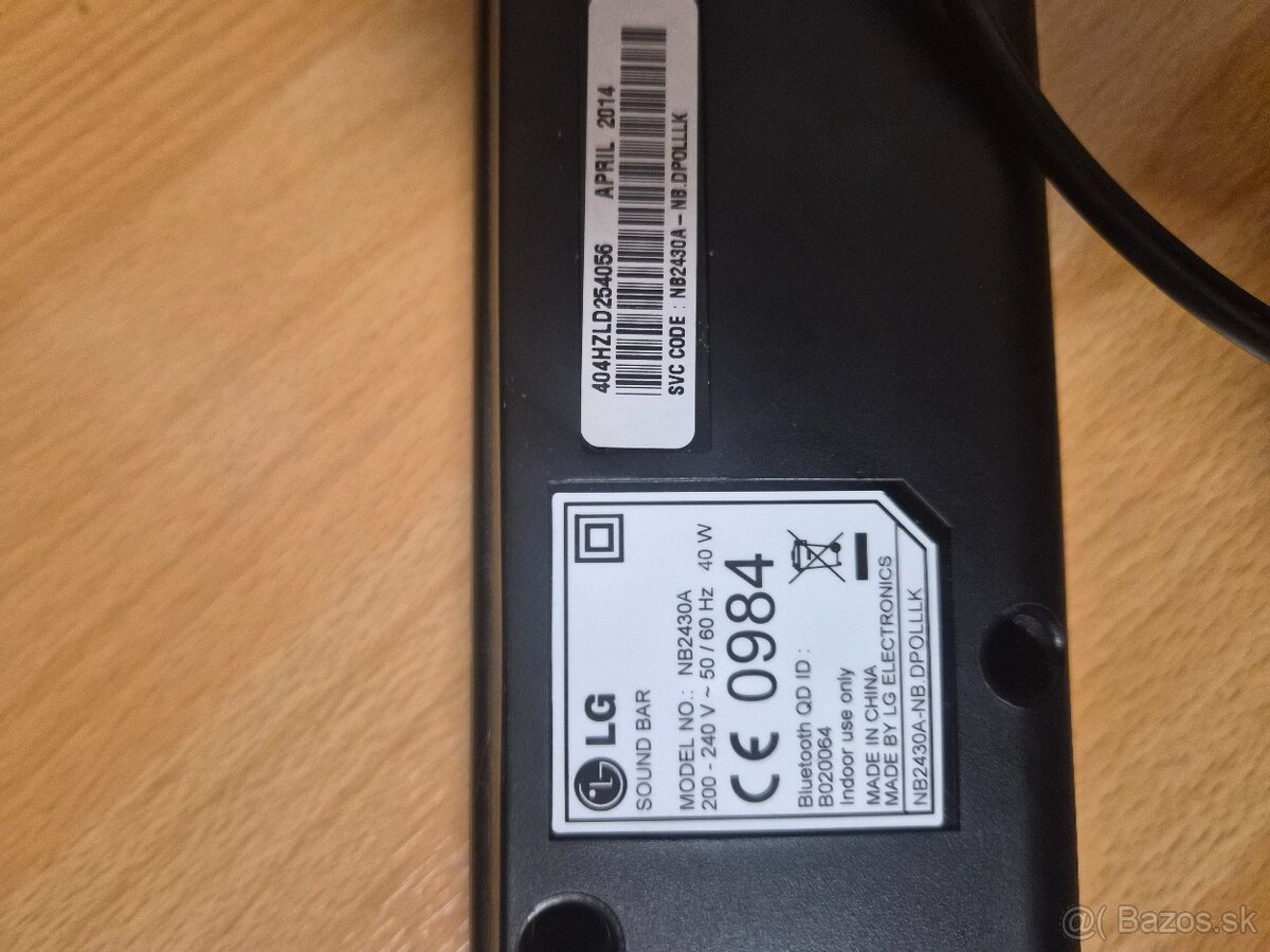 Sounbar LG - 2