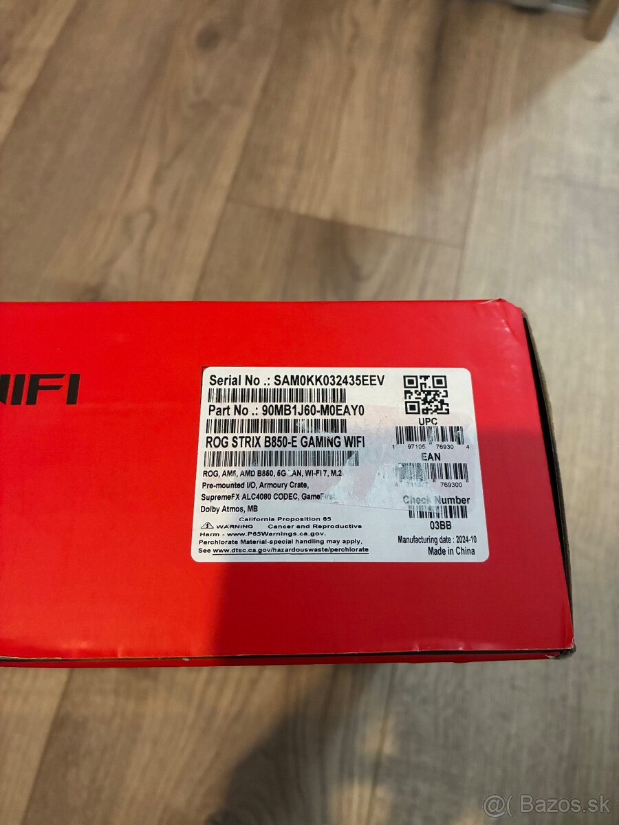 Zakladná doska Rog Strix B850-E Gaming Wifi - 2