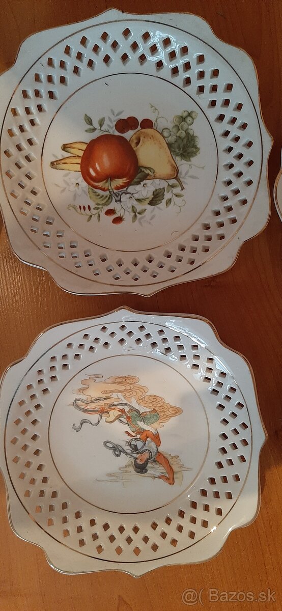 Čínsky porcelán-retro taniere - 2