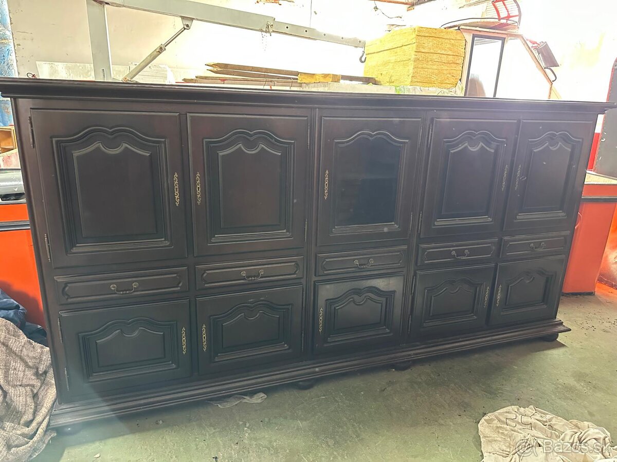 Skriňa z masívu - holandský nábytok - 2