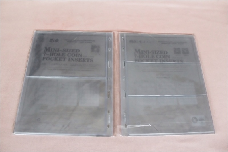 Náhradné listy na bankovky MINI obojstranné - 2