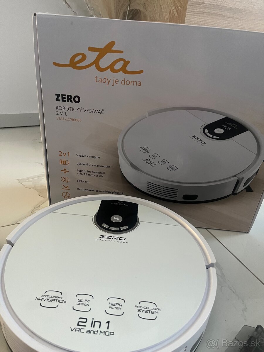 ETA Zero 2v1 roboticky vysavač - 2
