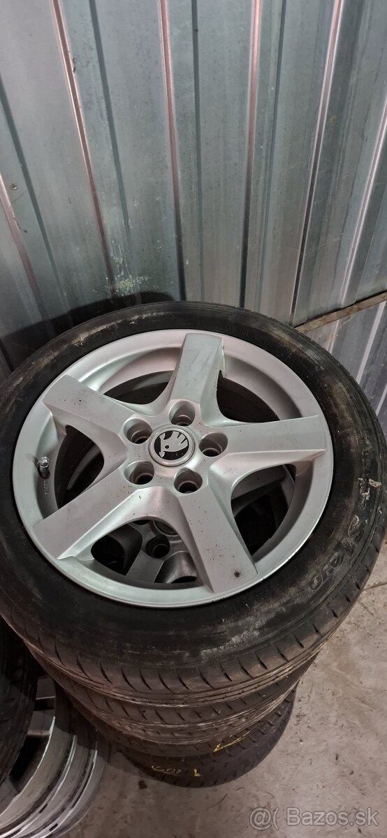 Alu disky r15 5×100 - 2