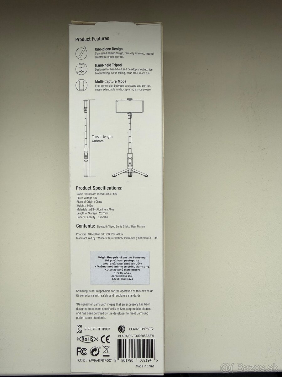 Bluetooth tripod Samsung C&T - 2