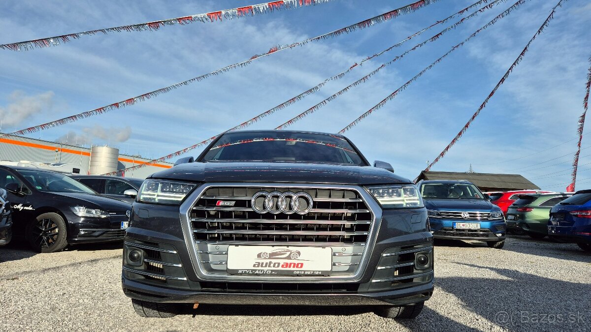 Audi SQ7 4.0 TDI 435k quattro tiptronic 8-st. - 2