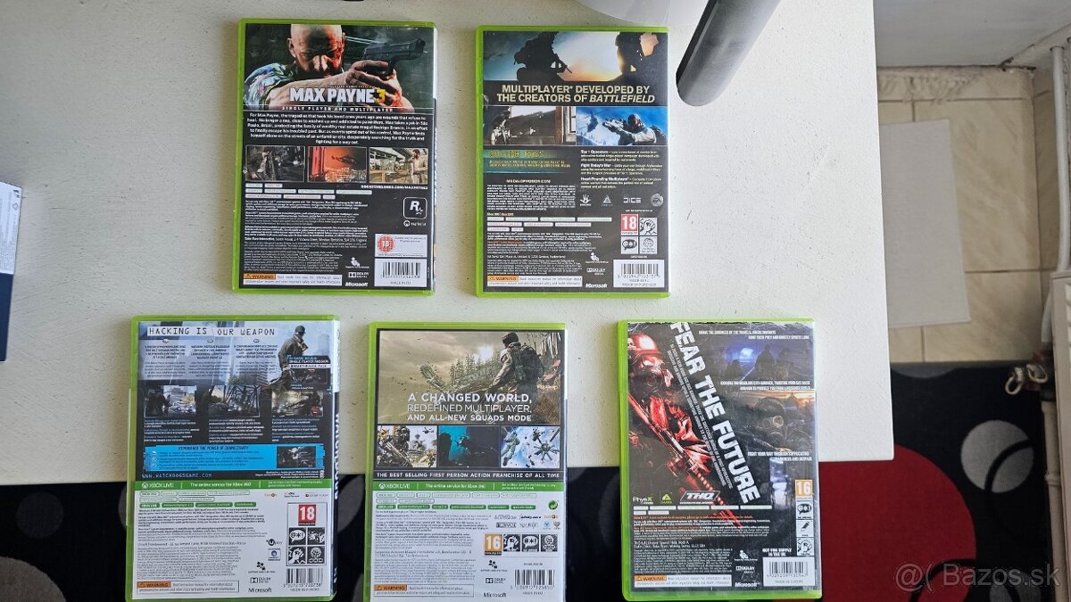 Xbox 360 hry - funkčné, zachovalé - 2