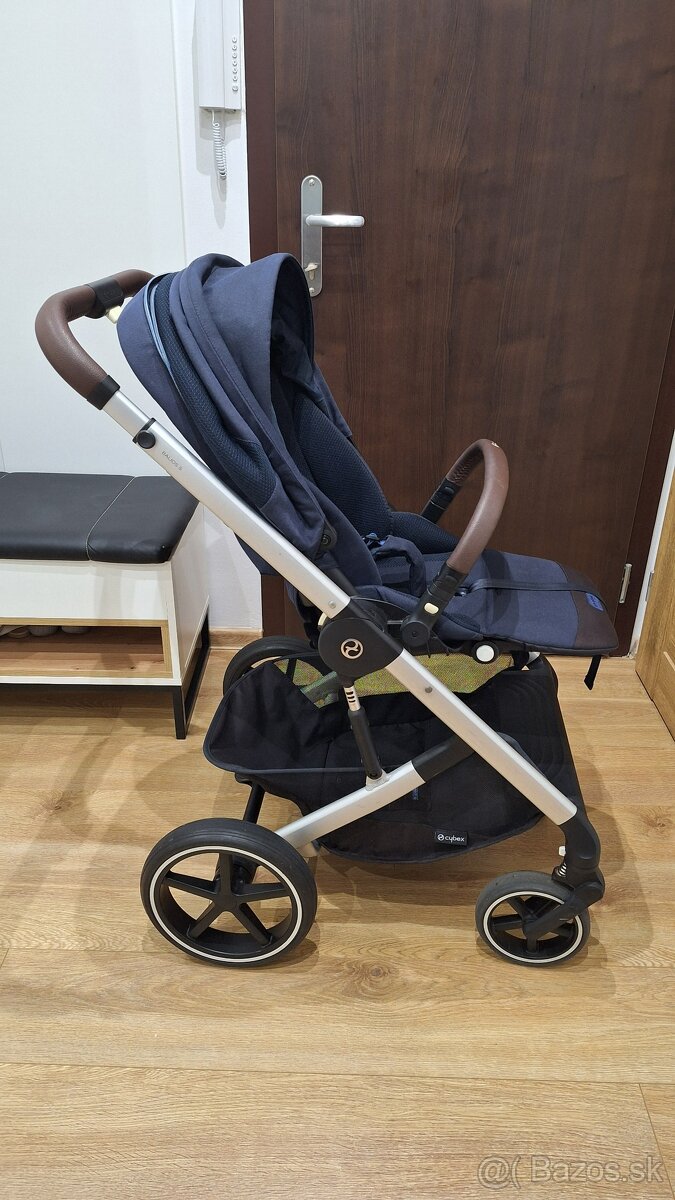 Cybex Balios S Lux Silver Ocean Blue - 2
