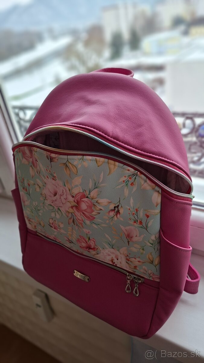 Dámsky koženkový batoh - 2