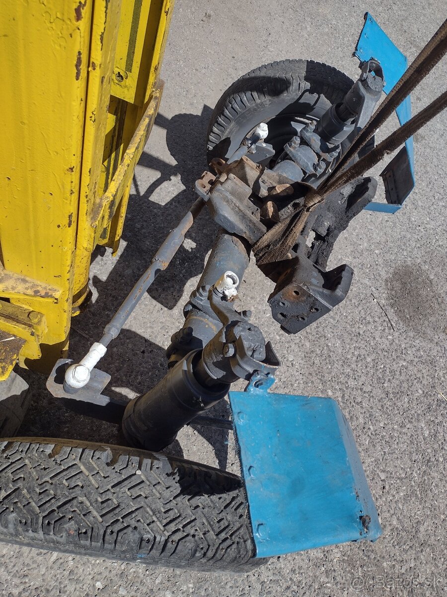 Predna naprava zetor s kolesami - 2