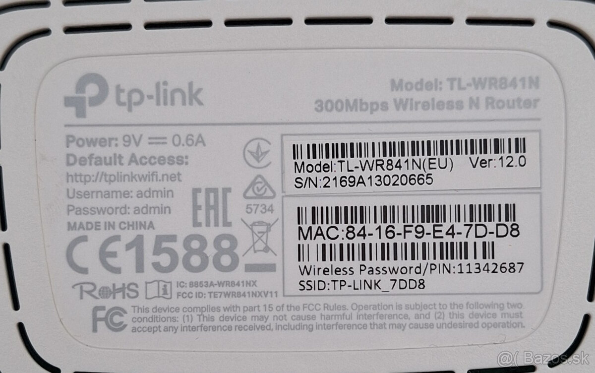 Router TP-Link TL-WR841N Wireless N 300MBit/s - 2
