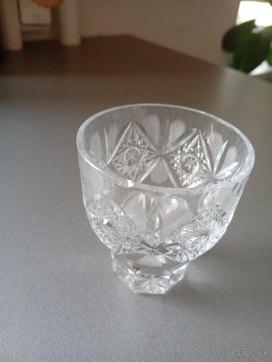 Sada kryštáľových pohárov - 2