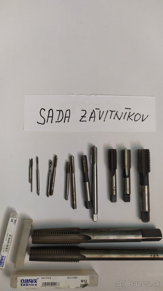 Závitorezné náradie a meradlá - 2