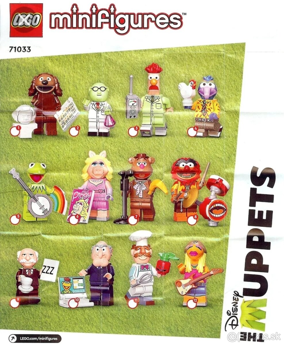 Lego minifigures muppets - 2