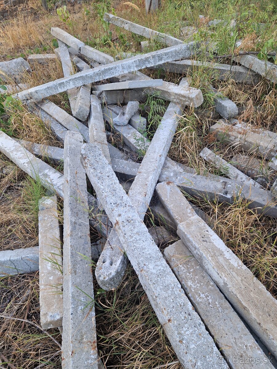 Betónové stĺpiky - 2