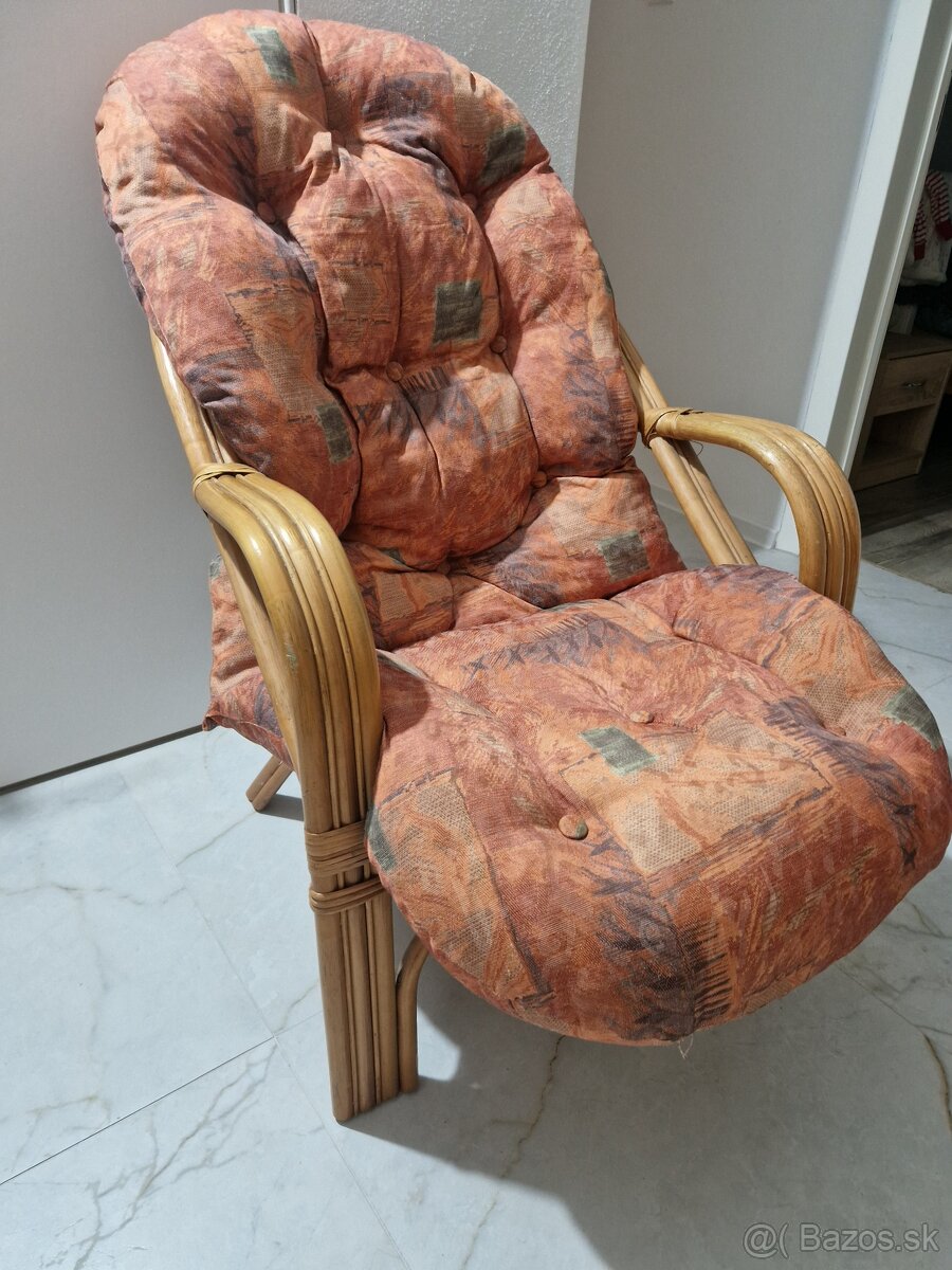 Ratanové kreslo - 2