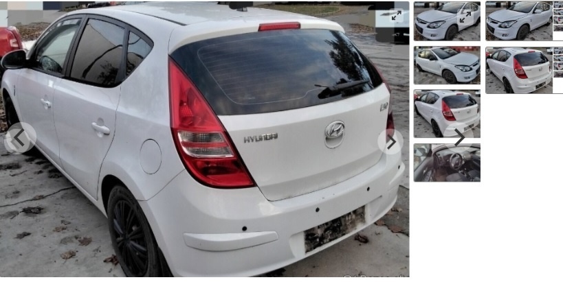 HYUNDAI i30 1.4 2009 Predám MOTOR G4FA, KAPOTA, NÁRAZNÍK, SV - 2