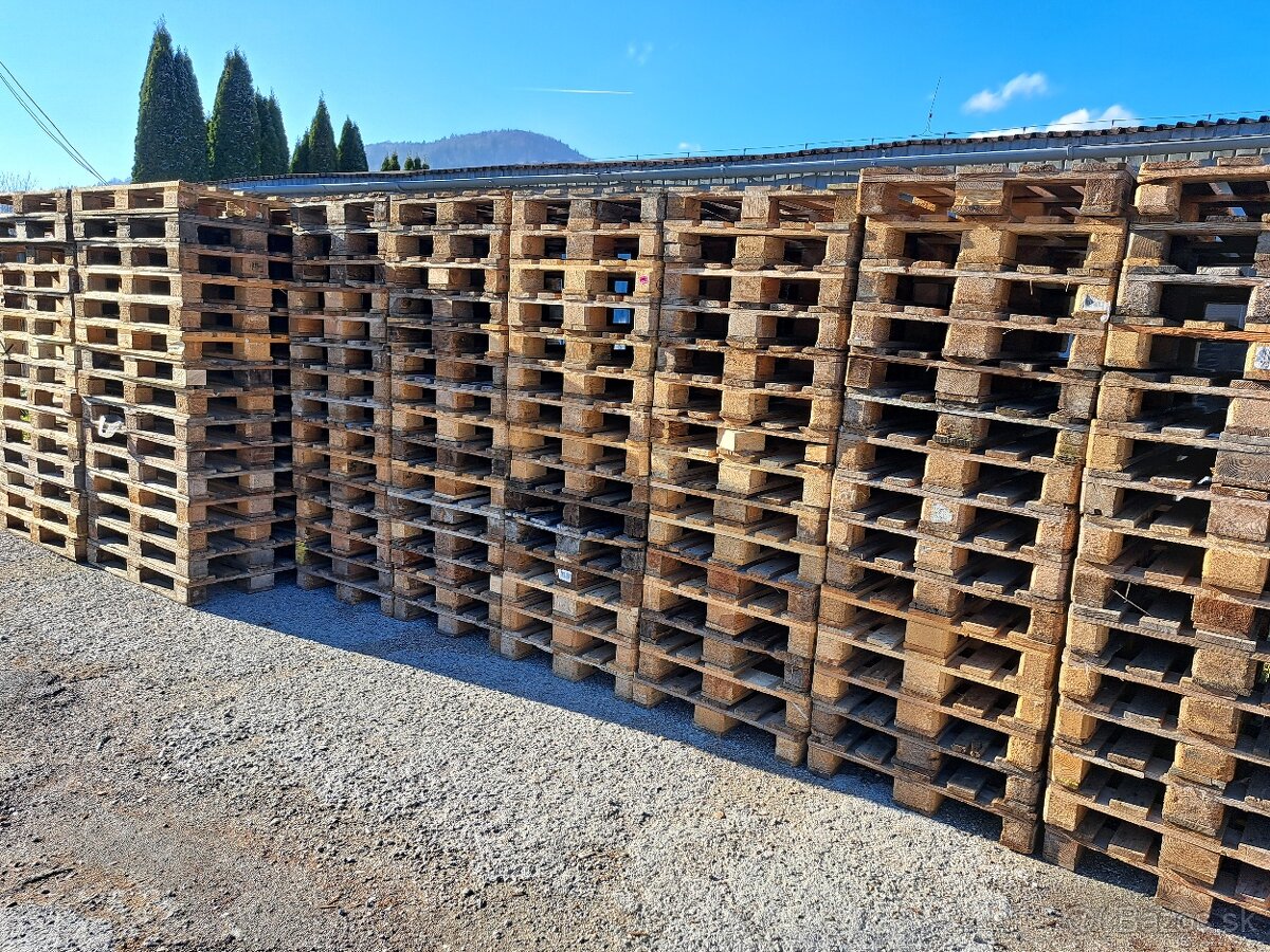 Prdám použité europalety mix - 2