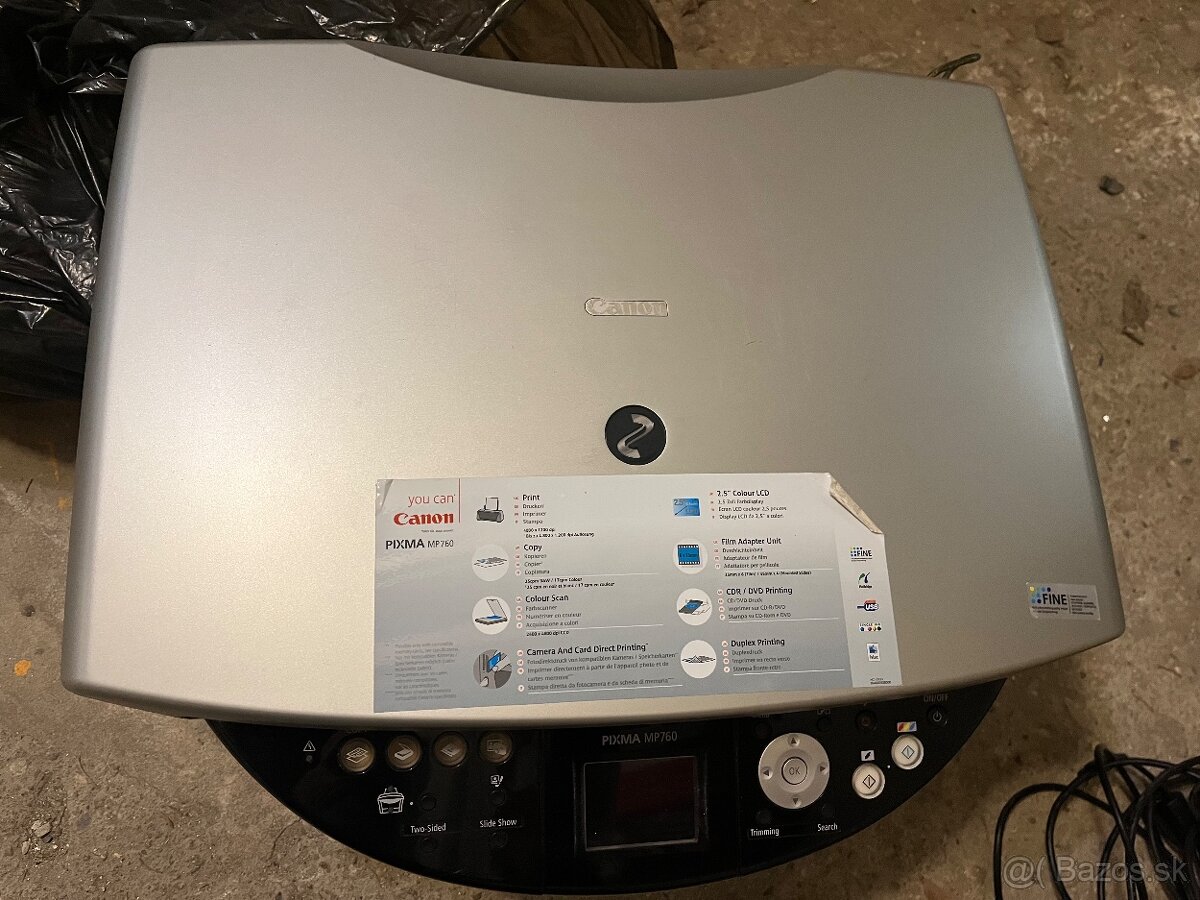 Predám tlačiareň Canon pixma MP 760 - 2