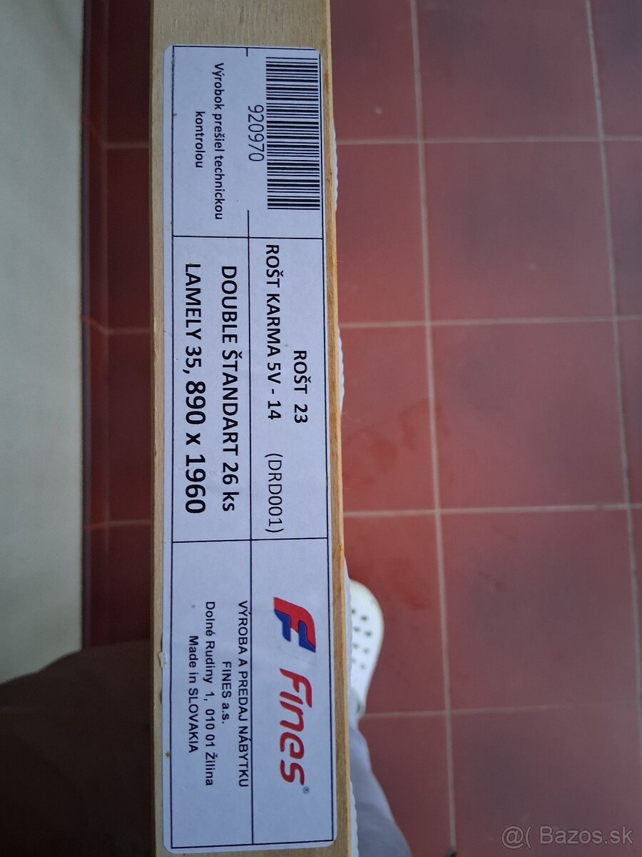 Drevený rošt na posteľ - 2