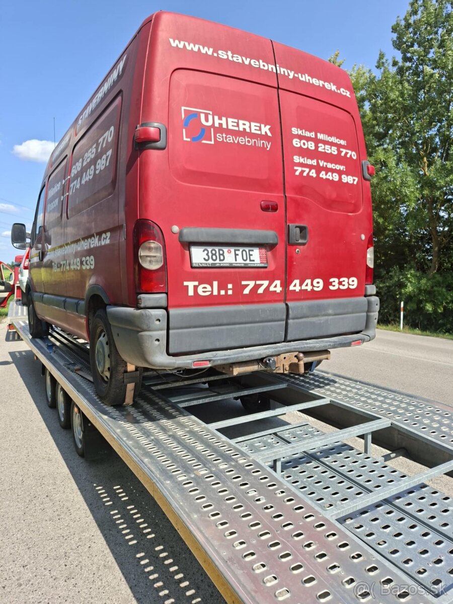 Rozpredám Renault Master 2.5Dci 84kw 2006 - 2