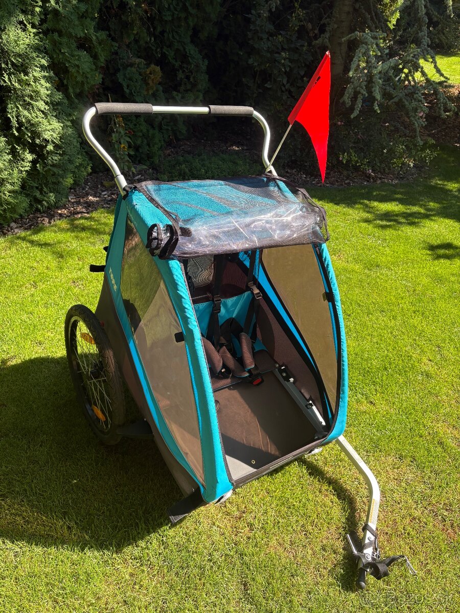 Cyklovozik Thule Coaster XT pre 2 deti - 2