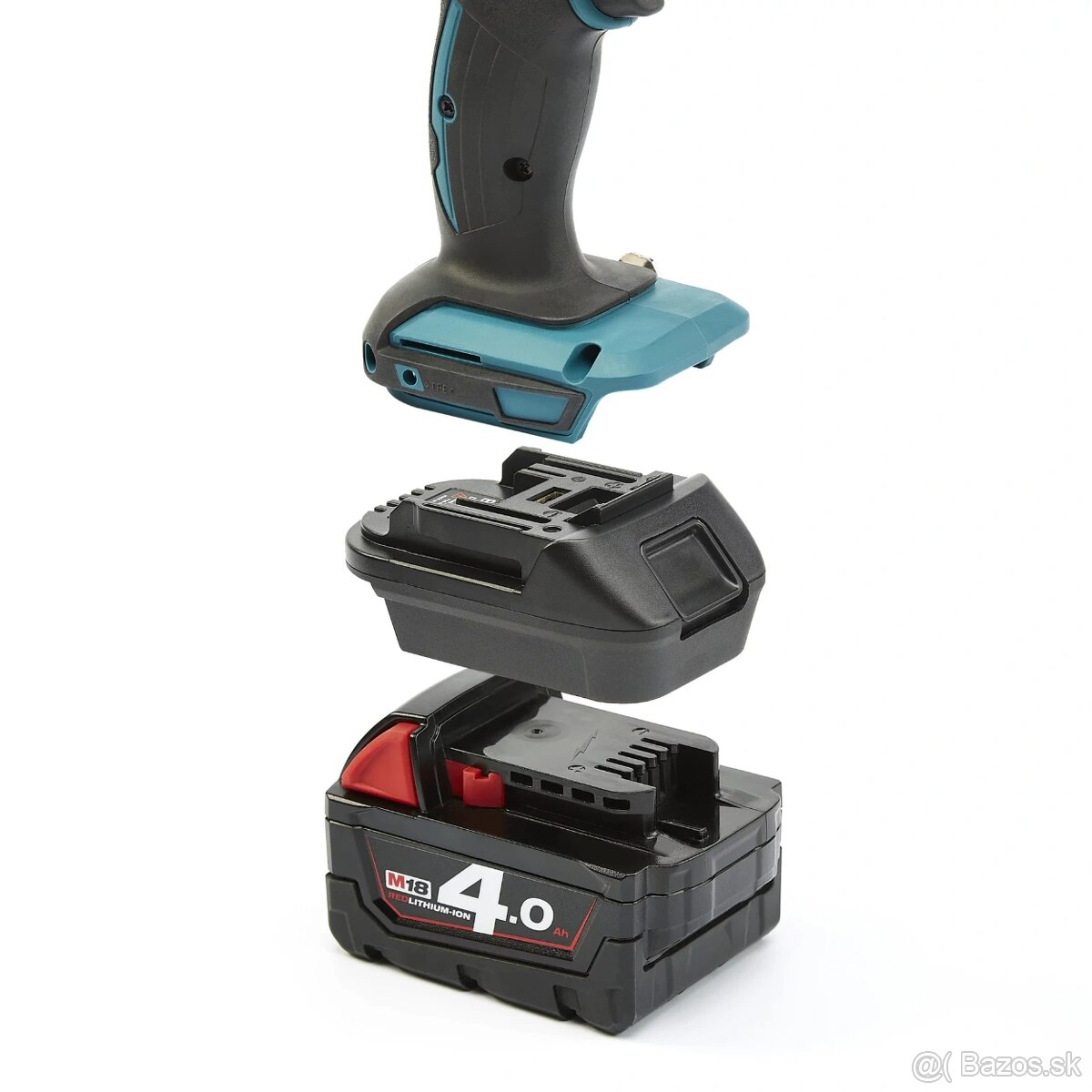 Adaptér MILWAUKEE / MAKITA 18V - 2
