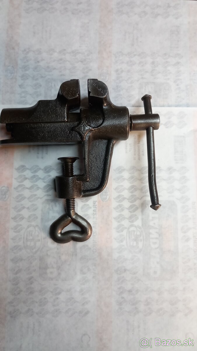 Starožitný zveráčik, obuvnícky lis - 2