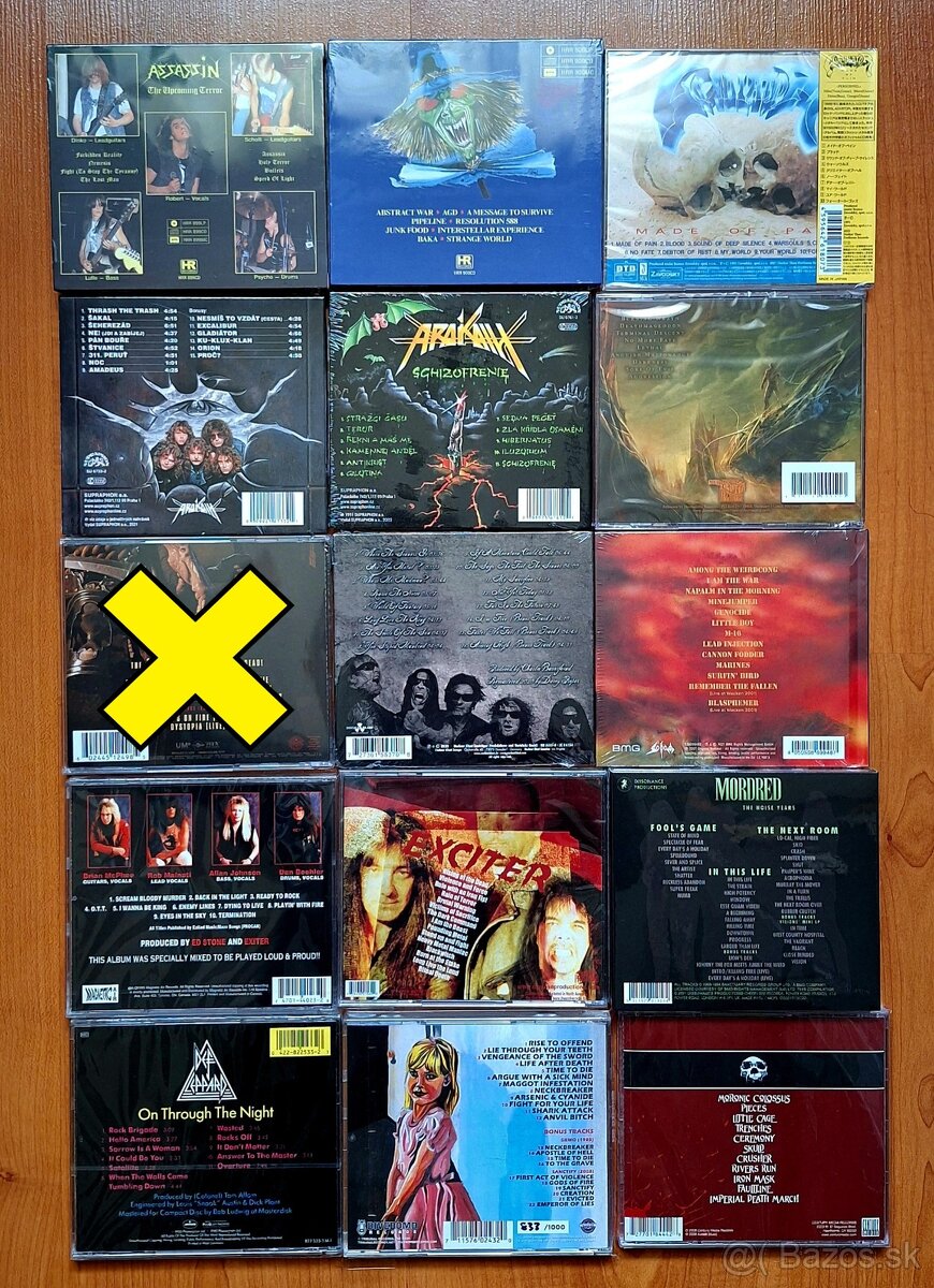 METAL CD NA PREDAJ 4 - 2