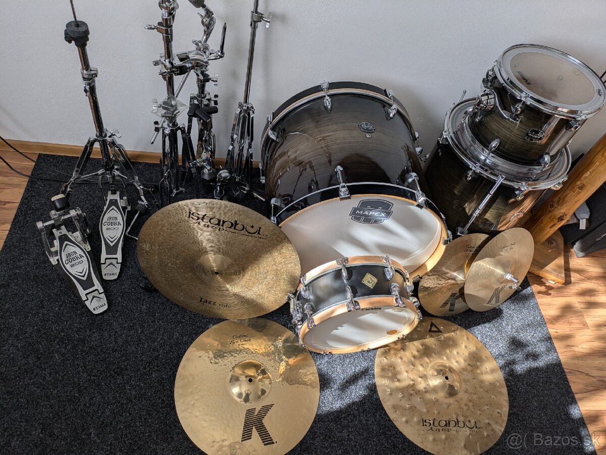 MAPEX ARMORY, DIXON + Činely a HW - 2