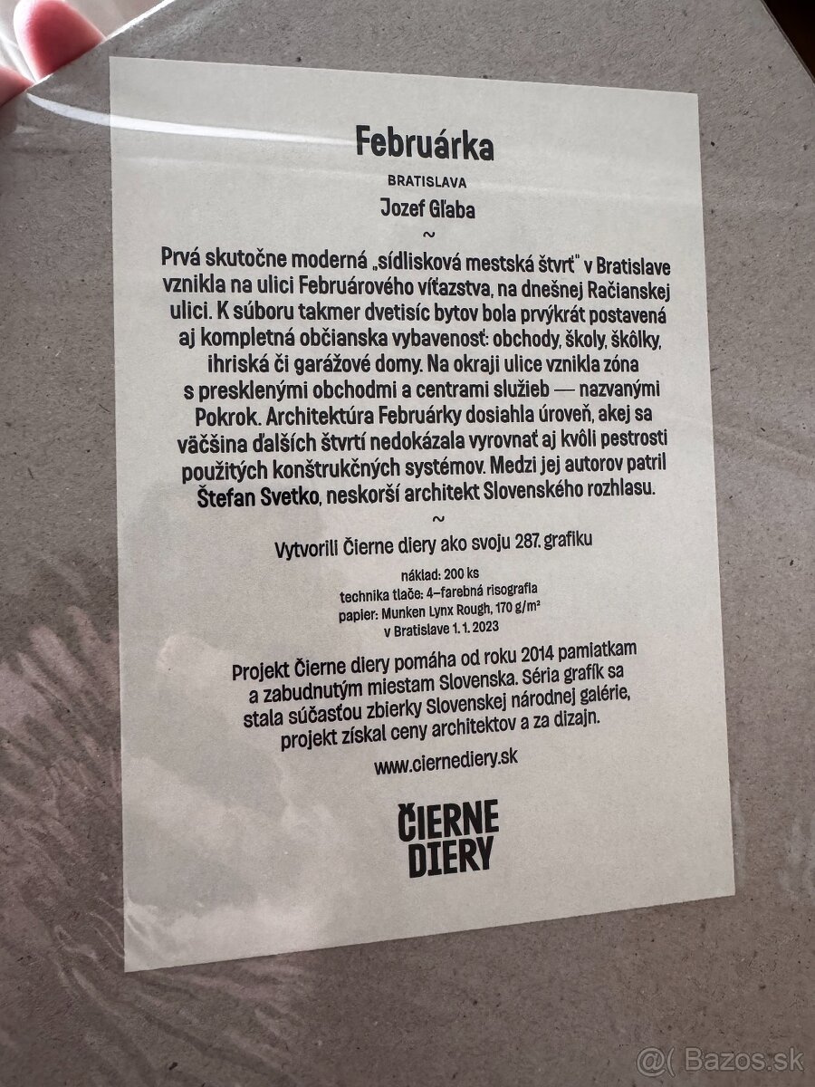 Čierne diery - Februárka - Jozef Gľaba - 2