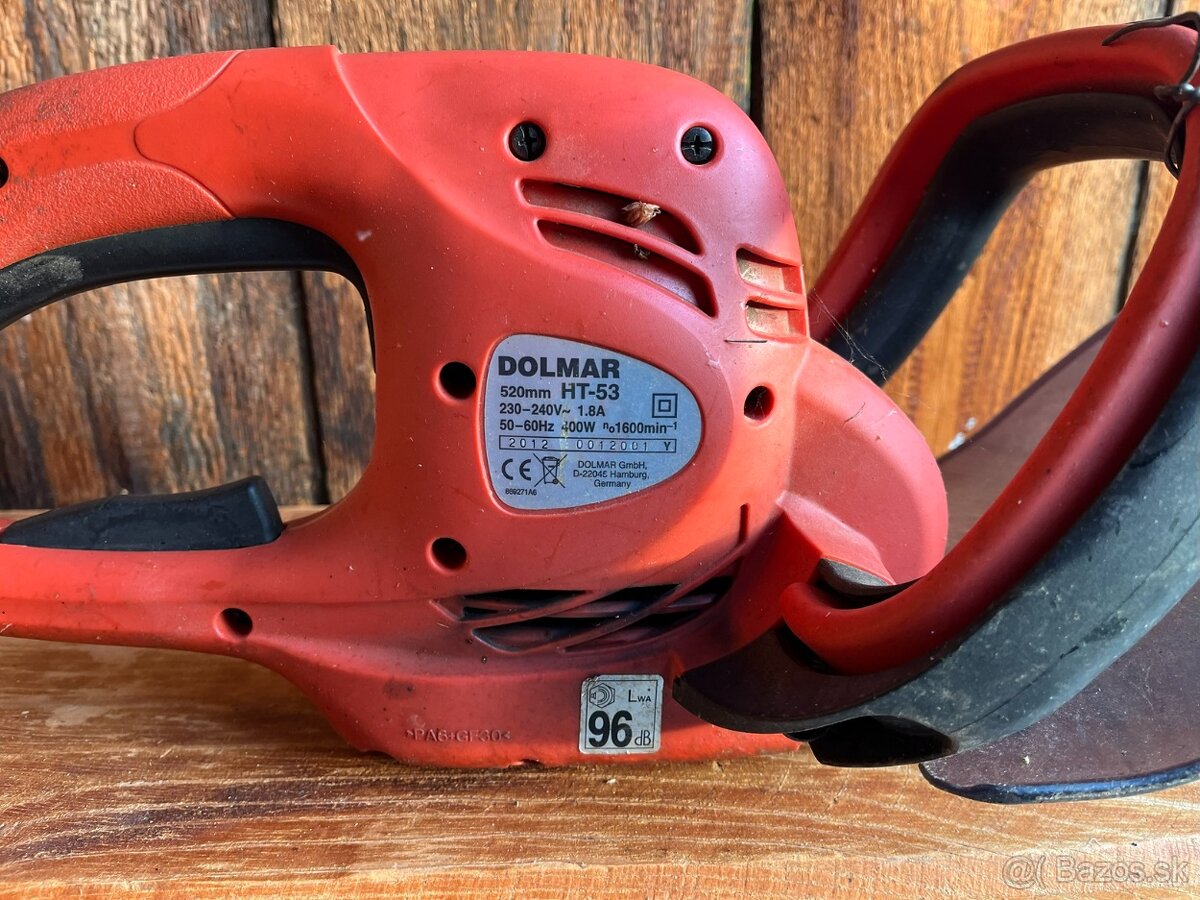 Elektrické nožnice na živý plot - Dolmar HT53 - 2