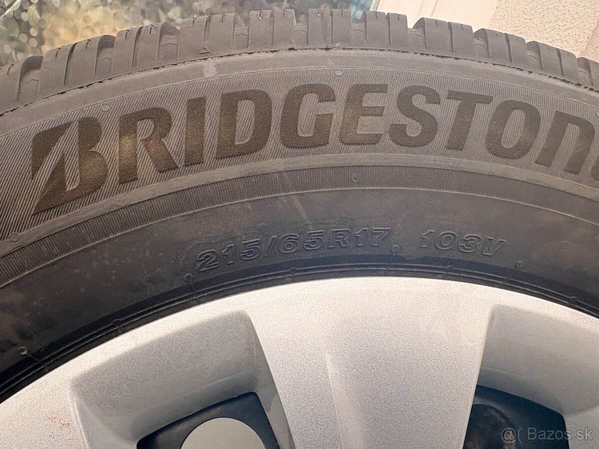 Zimná sada kolies Škoda 215/65 R17 - 2