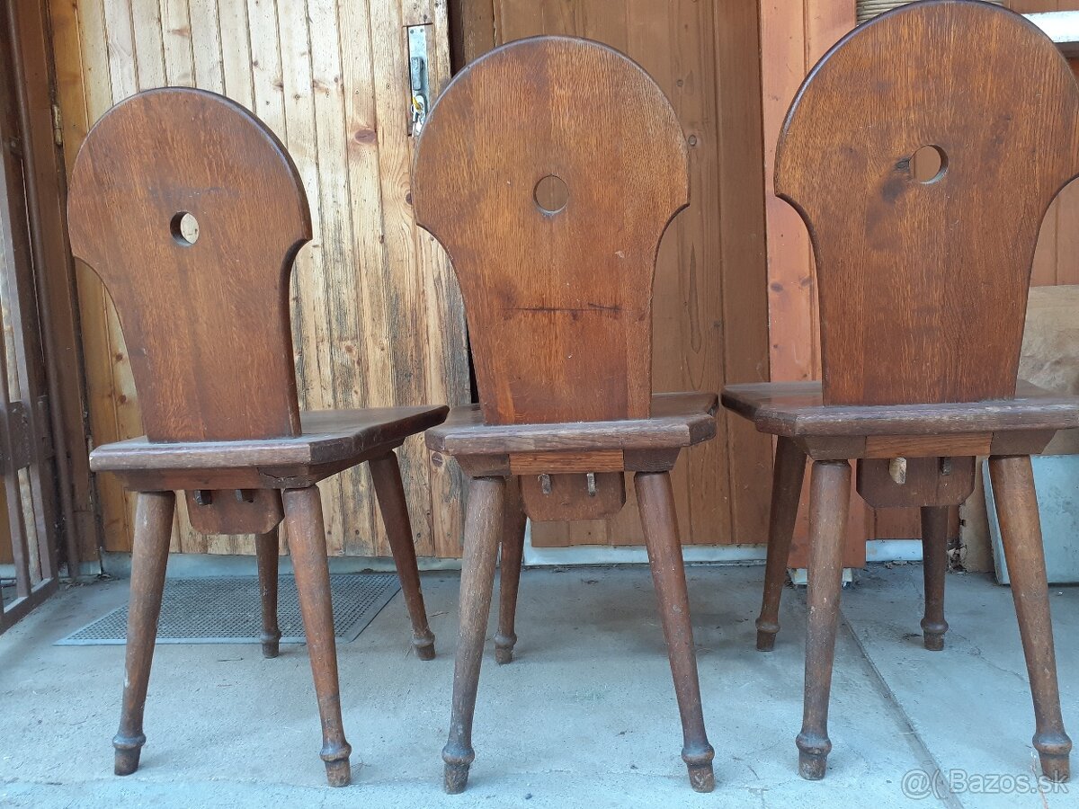 Starozitne vinarske stolicky - 2