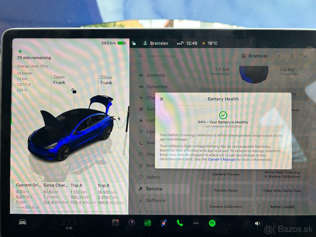Tesla model 3 (Refresh) 94 % SOH Long Range All-Wheel Drive - 2