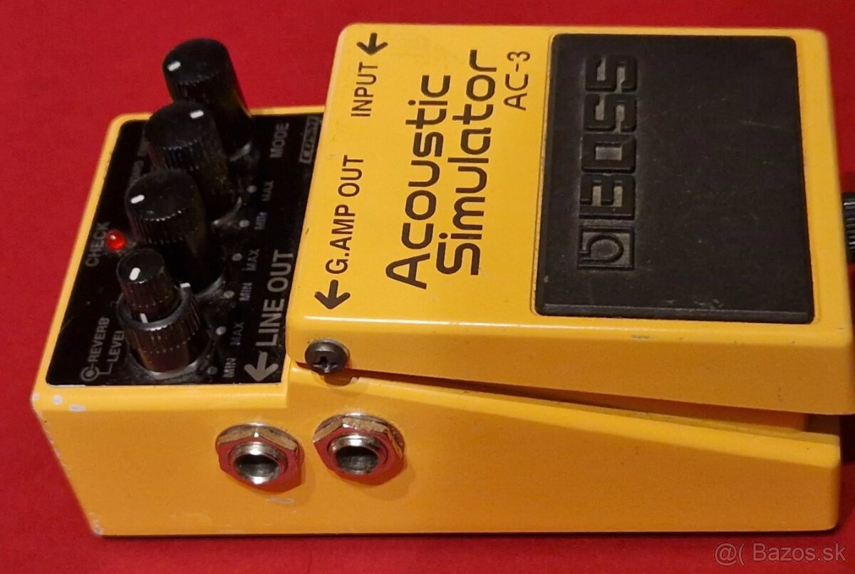 Predám Gitarový efekt Boss Acoustic Simulator AC-3 - 2