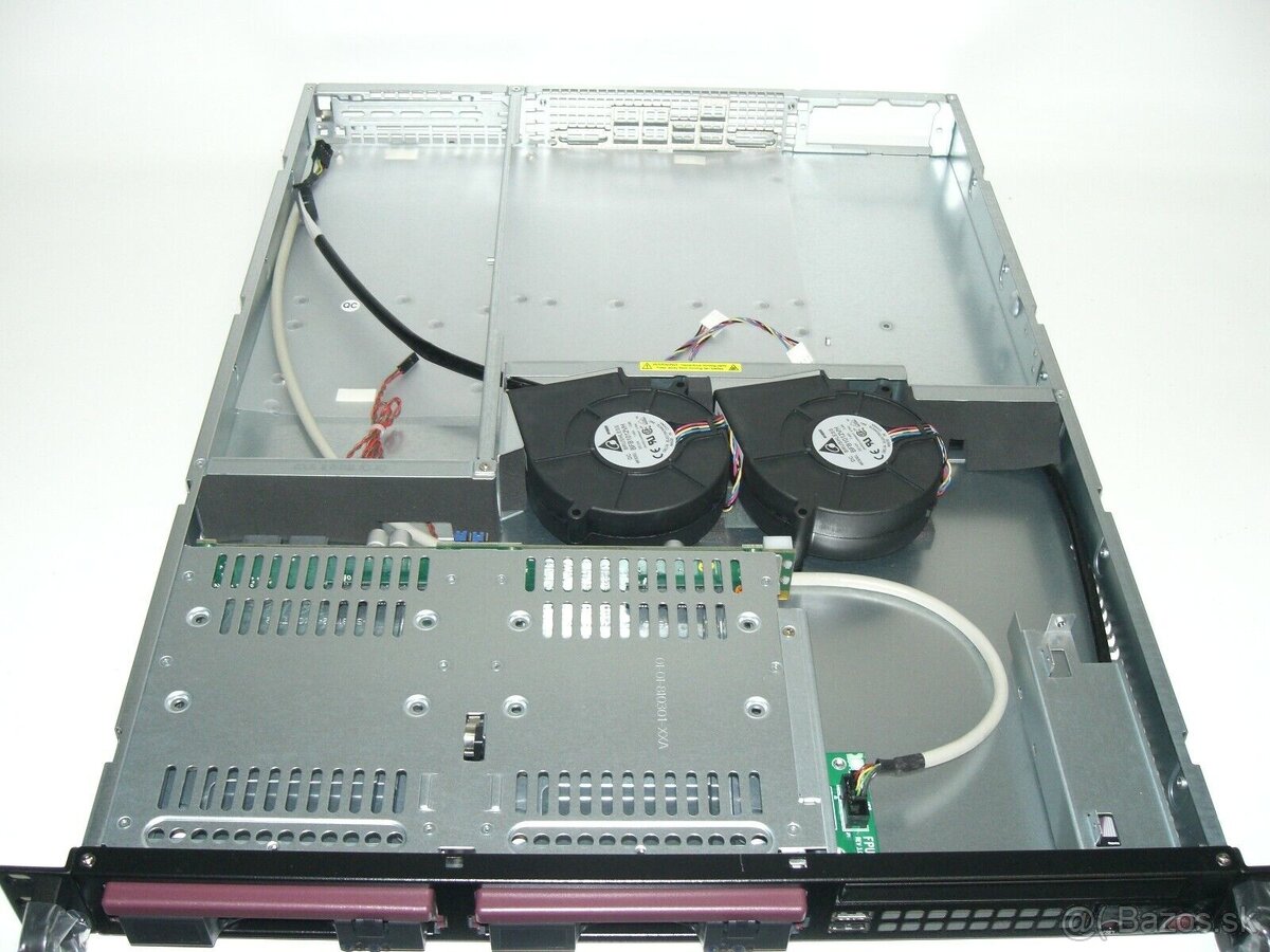 19" Supermicro 1HE Rack CSE-811TQ, 2x 3.5" SAS/SATA Hot-sw - 2