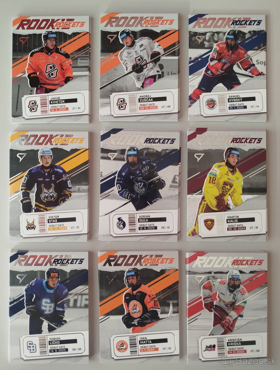 Hokejové kartičky TIPSPORT LIGA 2025/2026 - SETY - 2
