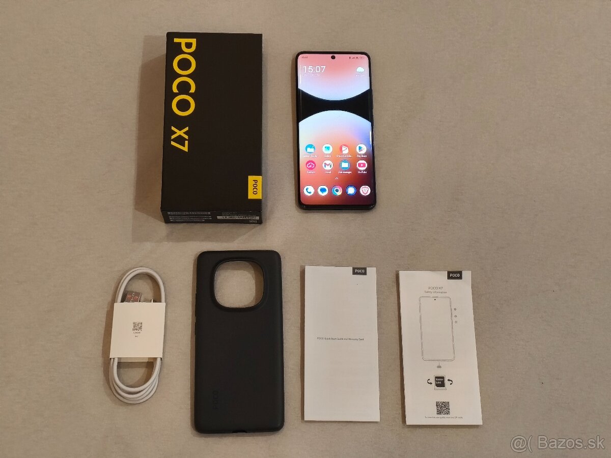 Poco X7 256/8gb Black 5G - 2