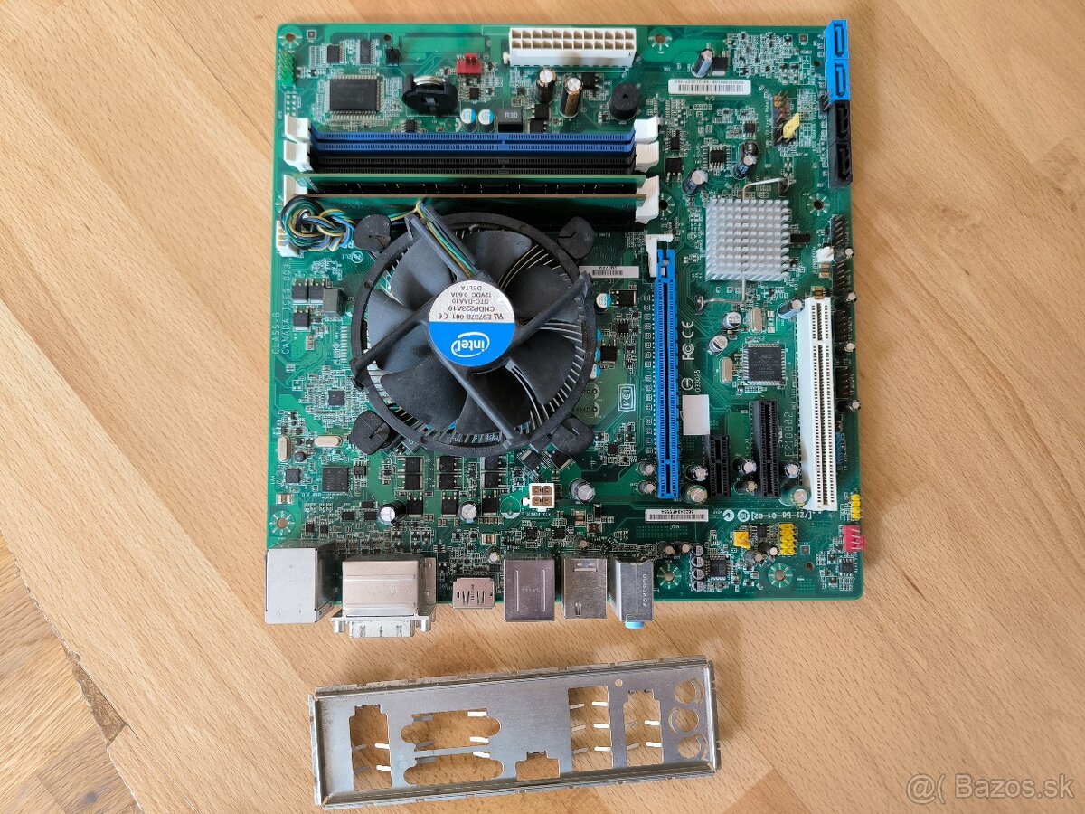 zakladna doska intel DQ67SW, procesor intel i3 2120, 3GB RAM - 2