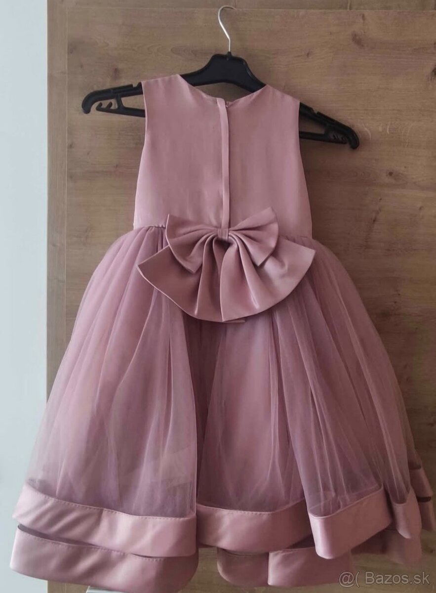 Spoločenské šaty+svetrík - 2