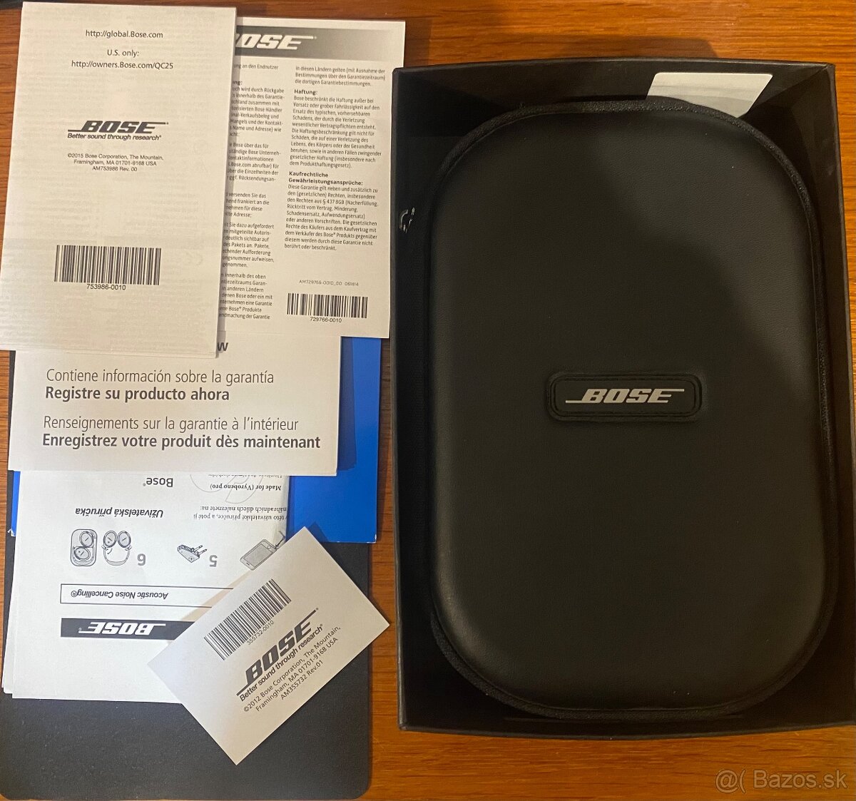 Predám slúchadlá Bose QuietComfort 25 - 2