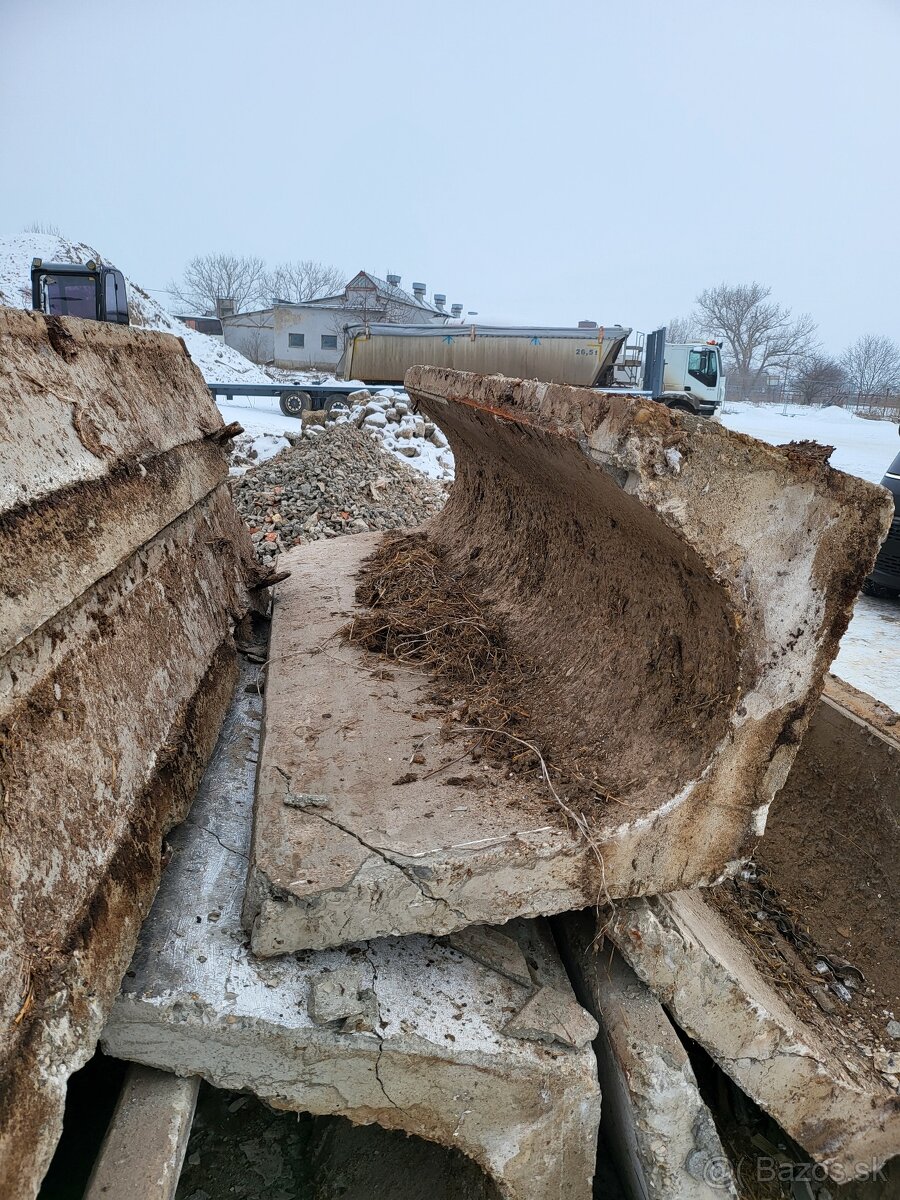 Betónové žľaby - 2