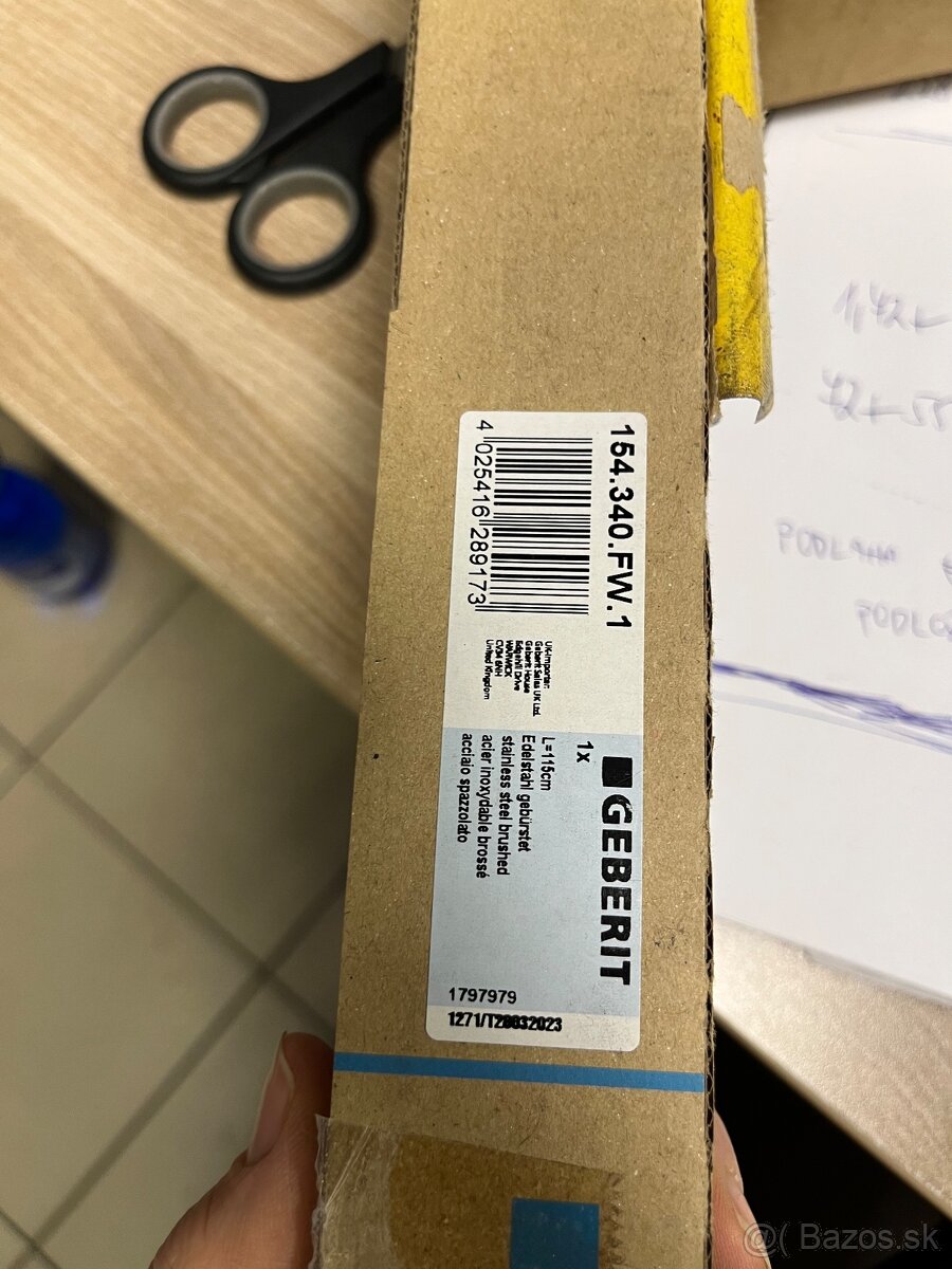 Predam zberny profil pre sprchovy odtok Geberit novy - 2